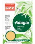 Έγχρωμο φωτοτυπικό χαρτί  Rey Adagio - Beige, A4, 80 g, 100 φύλλα - 1t