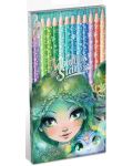 Χρωματιστά μολύβια Nebulous Stars - Princess Marinia, 12 τεμάχια - 1t
