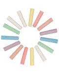 Χρωματιστές κιμωλίες Goki - Peggy Diggledey, 15 τεμάχια - 3t