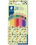 Χρωματιστά μολύβια Staedtler Pattern 175 - 24 χρώματα - 1t