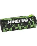 Σχολική κασετίνα Panini Minecraft - Pixels Green - 1t