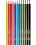 Χρωματιστά μολύβια Adel - 12  χρώματα, μακριά - 2t