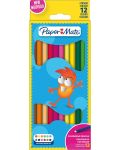 Χρωματιστά μολύβια Papermate Kids Coloring - 12 χρώματα - 1t