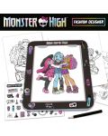 Δημιουργικό σετ Educa - Σχεδιαστής μόδας, Monster High - 5t