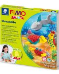 Σετ πηλού Staedtler Fimo Kids - 4 x 42 γρ, Sea World - 1t