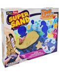 Δημιουργικό σετ κινητικής άμμου PlayToys - Sea Animals - 1t