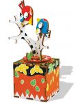 Δημιουργικό σετ Colorino Hobby -Φτιάξε μόνος σου μουσικού κουτιού  με πουλιά - 3t