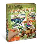 Δημιουργικό σετ DinosArt - Φτιάξτε εικόνες με βότσαλα, Δεινόσαυροι - 1t