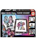 Δημιουργικό σετ Educa - Σχεδιαστής μόδας, Monster High - 2t