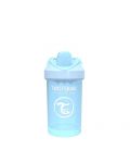 Κύπελλο μωρού με αντάπτορα Twistshake Crawler Cup-Μπλε, 300 ml - 1t