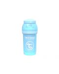 Μπιμπερό κατά των κολικών  Twistshake Anti-Colic Pastel - Μπλε, 260 ml - 3t