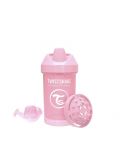 Κύπελλο μωρού με αντάπτορα Twistshake  Crawler Cup-Ροζ, 300 ml - 4t