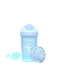 Κύπελλο μωρού με αντάπτορα Twistshake Crawler Cup-Μπλε, 300 ml - 4t