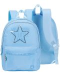 Σχολικό σακίδιο πλάτης Marshmallow - Little Star, με 2 θήκες, μπλε - 1t