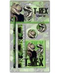 Σετ για το σχολείο Graffiti T-Rex - T-Rex, 5 τεμάχια - 1t