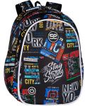 Σχολικό σακίδιο πλάτης με φωτισμό LED  Cool Pack Jimmy - Big City - 1t