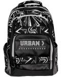 Σχολική ανατομική τσάντα S Cool - Urban, Black Lines - 1t