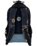 Σχολική τσάντα με ρόδες Kaos 2 σε 1 - Flower Passion - 5t