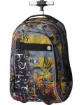 Σχολική τσάντα με ρόδες Kaos 2 σε 1 - Metal - 1t