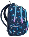 Σχολική τσάντα Cool Pack Spiner Termic - Blue Unicorn, 24 l - 2t