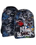 Σχολική τσάντα   Kaos 2 σε 1 - Gorilla,4 θήκες - 6t