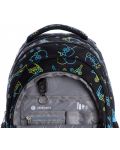 Σχολική τσάντα  Astra - Σκέιτμπορντ, με εφέ νέον - 9t