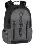 Σχολική τσάντα Cool Pack - Impact II, μαύρη-γκρι - 1t