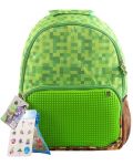 Σχολική τσάντα  Pixie Crew - 1 τμήμα , πράσινη  - 1t