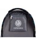 Σχολική τσάντα  Astra - Σκέιτμπορντ, με εφέ νέον - 8t