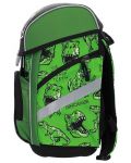 Σχολικό σετ  ABC 123 Dino - 2023, σακίδιο πλάτης, αθλητική τσάντα  και  δύο κασετίνες  - 2t