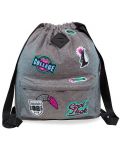 Σχολική τσάντα  Cool Pack Badges-Urban, γκρι - 1t