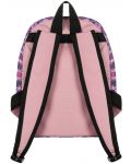Σχολική τσάντα με μοτίβα λουλουδιών Zizito - Zi, ροζ - 5t