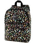 Σχολική τσάντα  Cool Pack Feathers - Ruby,μαύρη  - 1t