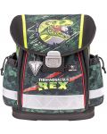 Σχολική τσάντα-κουτί Belmil - World of T-rex, με σκληρό πάτο - 2t