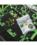 Σχολικό σακίδιο με ρόδες Panini Minecraft - Premium Pixels Green,  1 θήκη - 6t