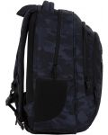 Σχολική τσάντα Derform BackUp - Black Camouflage - 3t