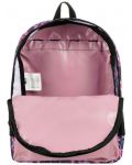Σχολική τσάντα με μοτίβα λουλουδιών Zizito - Zi, ροζ - 4t