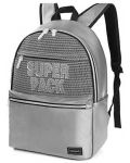 Σχολικό σακίδιο S. Cool Super Pack - Silver, με 1 θήκη - 1t