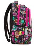 Σχολική φωτιζόμενη LED τσάντα Cool Pack Joy - Emoticons - 7t