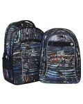 Σχολική τσάντα Kaos 2 σε  1 - Project, 4 θήκες - 4t