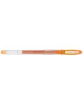 Στυλό τζελ  Uniball Signo Sparkling – Πορτοκαλί, 1,0 χλστ - 1t