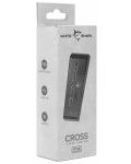 USB Hub White Shark - Cross, μαύρο - 3t