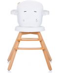 Περιστρεφόμενη καρέκλα φαγητού Chipolino -  Roto, 3 σε 1, λευκό - 5t