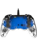 Χειριστήριο Nacon за PS4 - Wired Illuminated, crystal blue - 2t