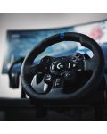 Τιμόνι με πεντάλια Logitech - G923, PS4/PS5/PC, μαύρο - 9t