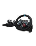 Τιμόνι με πεντάλια Logitech - G29, για PC και PS4/PS5, μαύρο - 1t