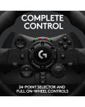 Τιμόνι με πεντάλια Logitech - G923, PS4/PS5/PC, μαύρο - 6t
