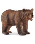 Σετ φιγούρες Schleich Wild Life - Μάνα Αρκούδα γκρίζλι με το μικρό της - 3t
