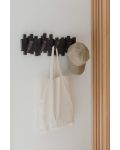 Κρεμάστρα τοίχου Umbra - Sticks, με 5 γάντζους, εσπρέσο - 6t