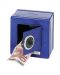 Μεταλλικό χρηματοκιβώτιο Goki - Με κρυπτογράφηση, μπλε - 1t